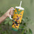 Custom Australia Rugby Tumbler With Handle Wallabies Mascot Sporty Style - Wonder Print Shop