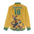 Custom Australia Rugby Women Casual Shirt Wallabies Mascot Sporty Style - Wonder Print Shop
