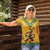 Custom Australia Rugby Women Polo Shirt Wallabies Mascot Sporty Style - Wonder Print Shop