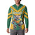 Custom Australia Rugby Button Sweatshirt Koala Mascot Sporty Style - Wonder Print Shop