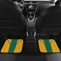 Custom Australia Rugby Car Mats Koala Mascot Sporty Style - Wonder Print Shop