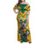 Custom Australia Rugby Family Matching Off Shoulder Maxi Dress and Hawaiian Shirt Koala Mascot Sporty Style - Wonder Print Shop