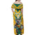 Custom Australia Rugby Family Matching Off Shoulder Maxi Dress and Hawaiian Shirt Koala Mascot Sporty Style - Wonder Print Shop