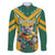 Custom Australia Rugby Family Matching Puletasi and Hawaiian Shirt Koala Mascot Sporty Style - Wonder Print Shop