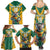 Custom Australia Rugby Family Matching Summer Maxi Dress and Hawaiian Shirt Koala Mascot Sporty Style - Wonder Print Shop