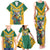 Custom Australia Rugby Family Matching Tank Maxi Dress and Hawaiian Shirt Koala Mascot Sporty Style - Wonder Print Shop