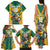 Custom Australia Rugby Family Matching Tank Maxi Dress and Hawaiian Shirt Koala Mascot Sporty Style - Wonder Print Shop