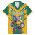 Custom Australia Rugby Hawaiian Shirt Koala Mascot Sporty Style - Wonder Print Shop