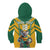 Custom Australia Rugby Kid Hoodie Koala Mascot Sporty Style - Wonder Print Shop