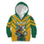 Custom Australia Rugby Kid Hoodie Koala Mascot Sporty Style - Wonder Print Shop