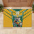 Custom Australia Rugby Rubber Doormat Koala Mascot Sporty Style - Wonder Print Shop