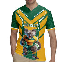 Custom Australia Rugby Rugby Jersey Koala Mascot Sporty Style - Wonder Print Shop