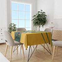 Custom Australia Rugby Tablecloth Koala Mascot Sporty Style - Wonder Print Shop