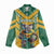 Custom Australia Rugby Women Casual Shirt Koala Mascot Sporty Style - Wonder Print Shop