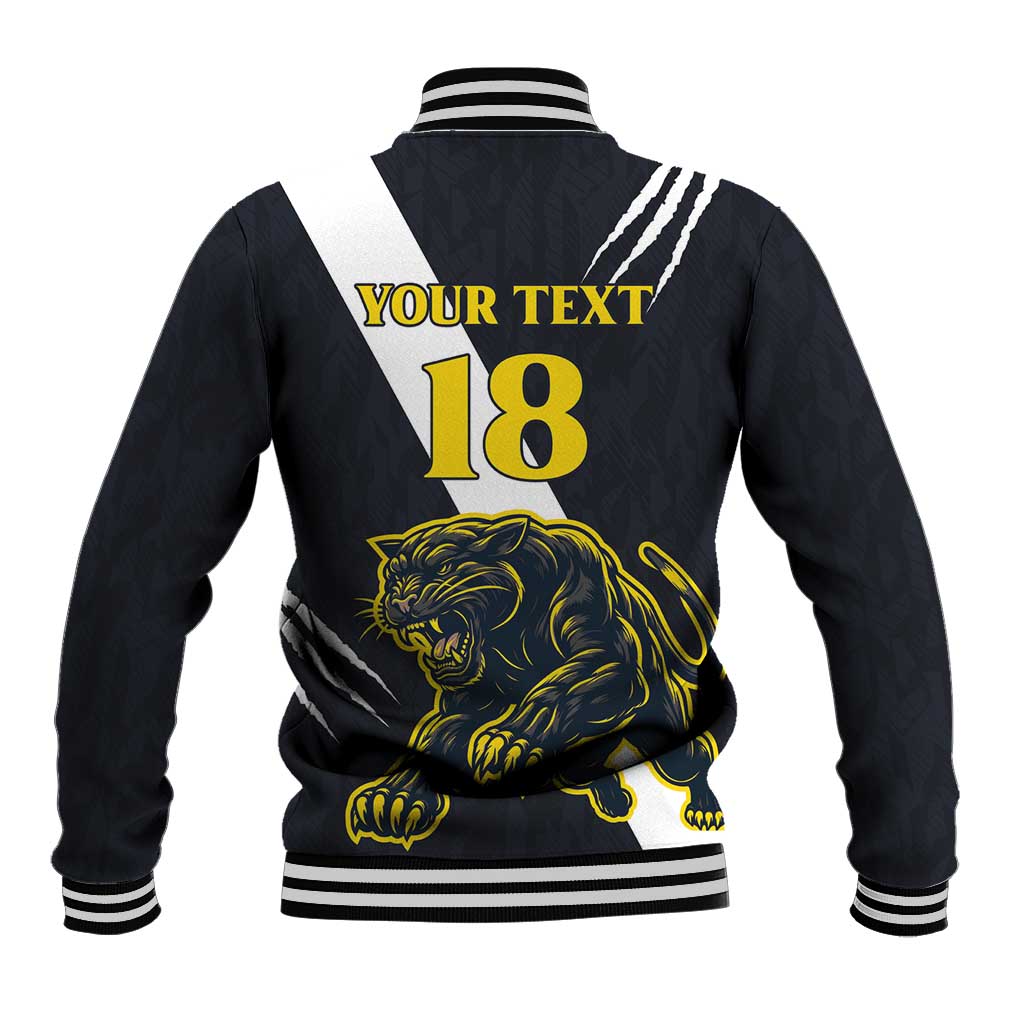 Custom Argentina Rugby Baseball Jacket Pumas Mascot - Wonder Print Shop