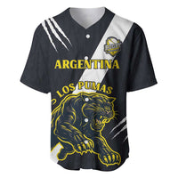 Custom Argentina Rugby Baseball Jersey Pumas Mascot - Wonder Print Shop