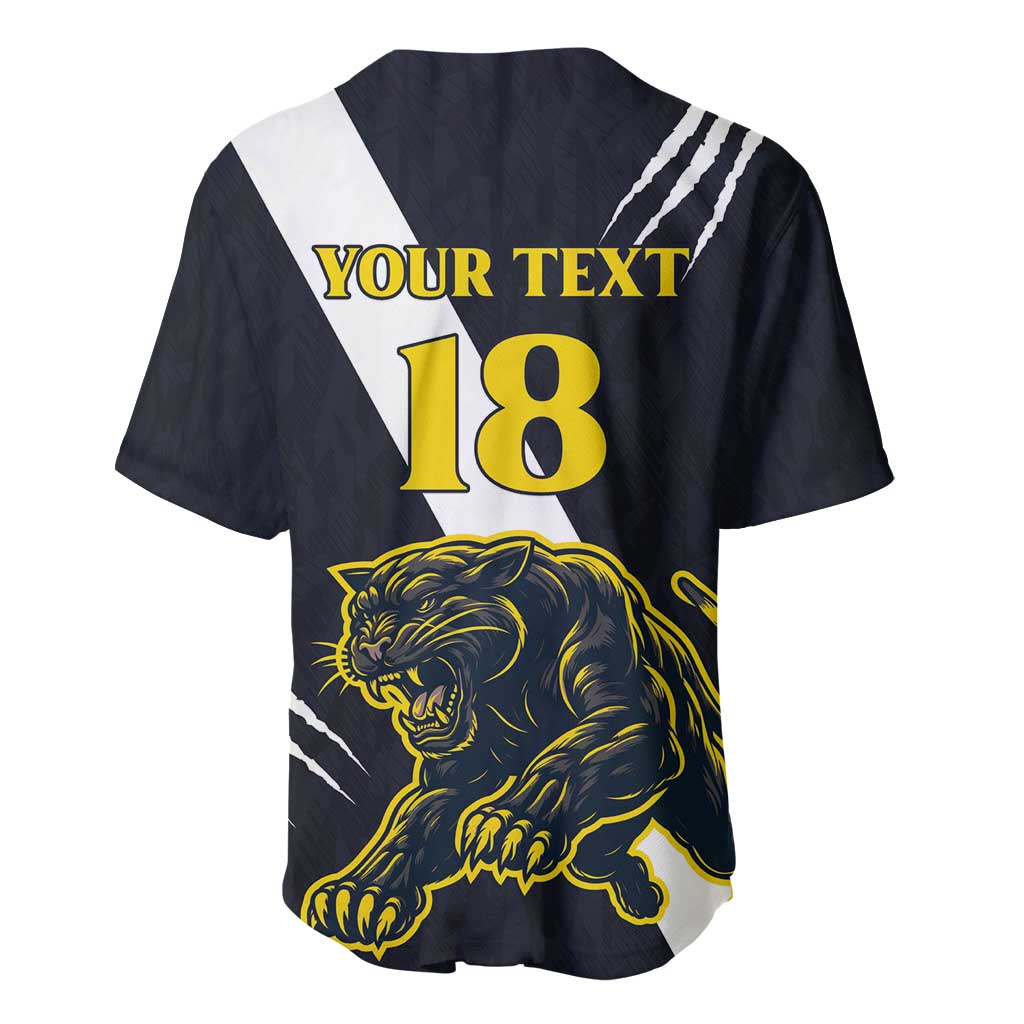Custom Argentina Rugby Baseball Jersey Pumas Mascot - Wonder Print Shop