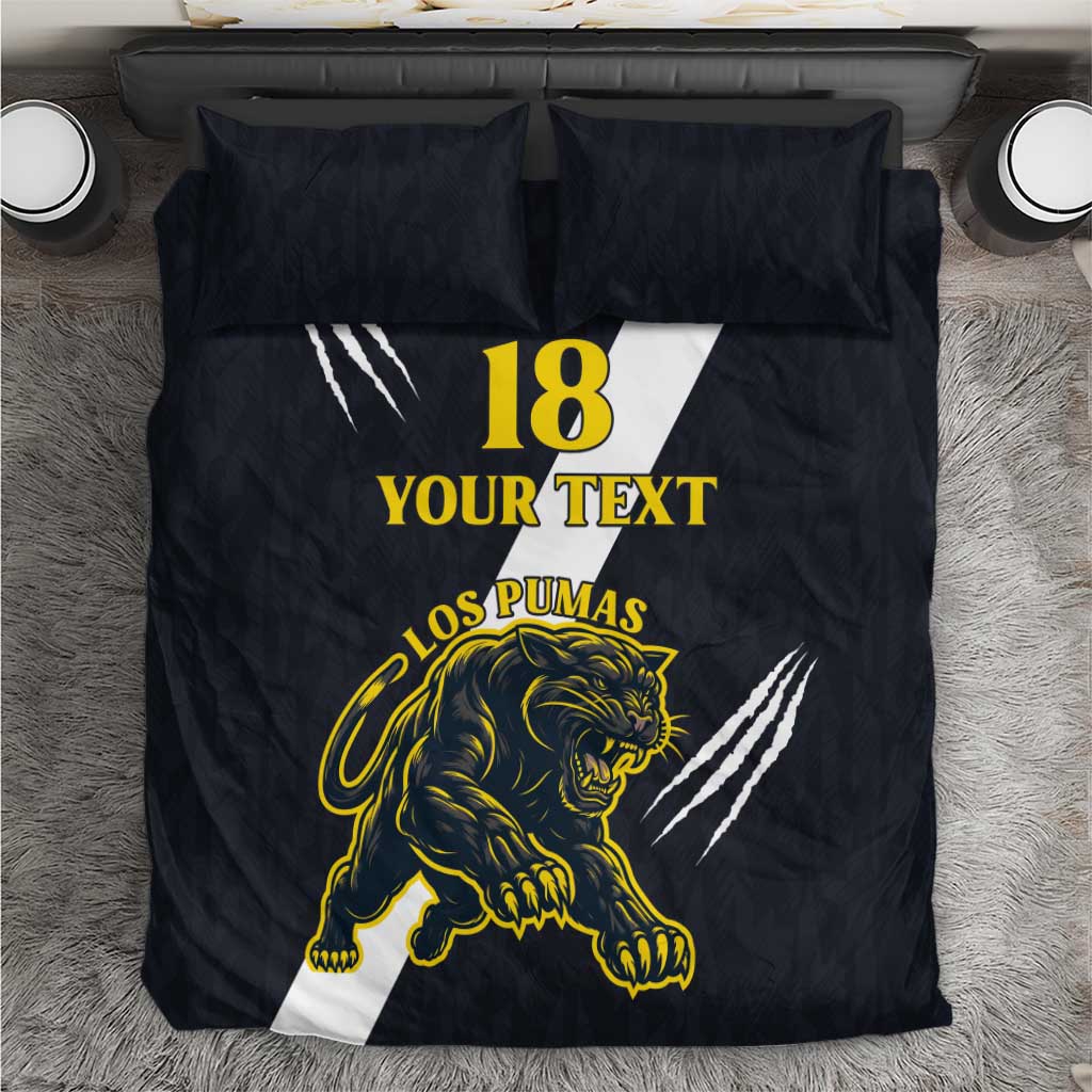 Custom Argentina Rugby Bedding Set Pumas Mascot - Wonder Print Shop