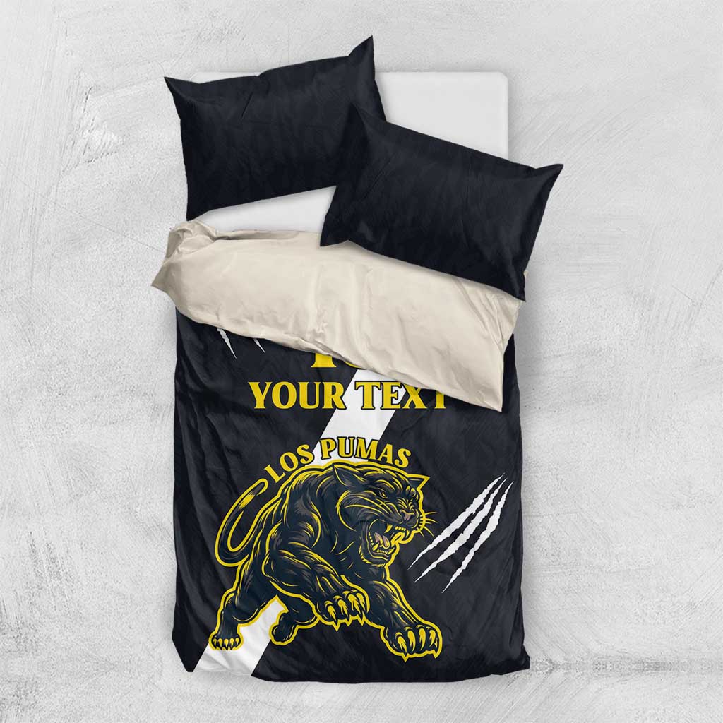 Custom Argentina Rugby Bedding Set Pumas Mascot - Wonder Print Shop