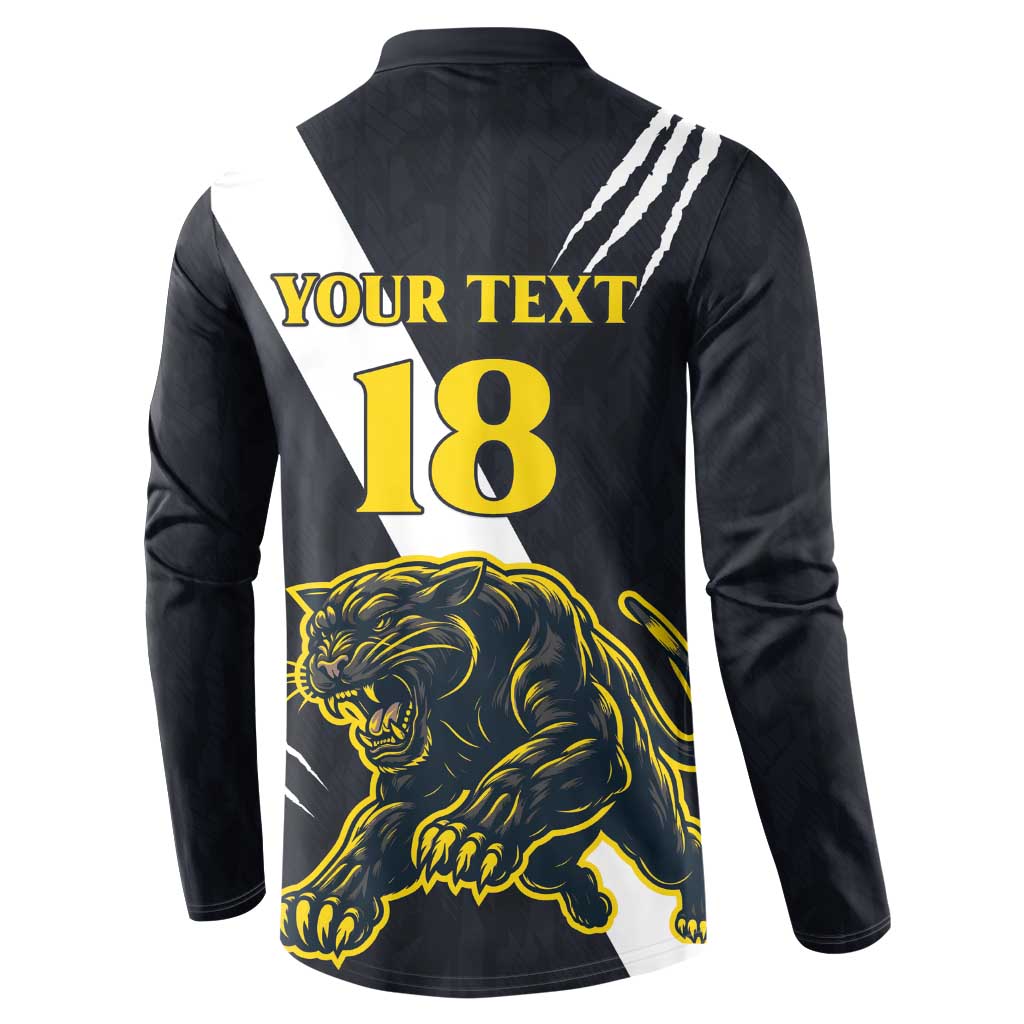 Custom Argentina Rugby Button Sweatshirt Pumas Mascot - Wonder Print Shop