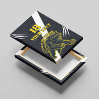 Custom Argentina Rugby Canvas Wall Art Pumas Mascot - Wonder Print Shop