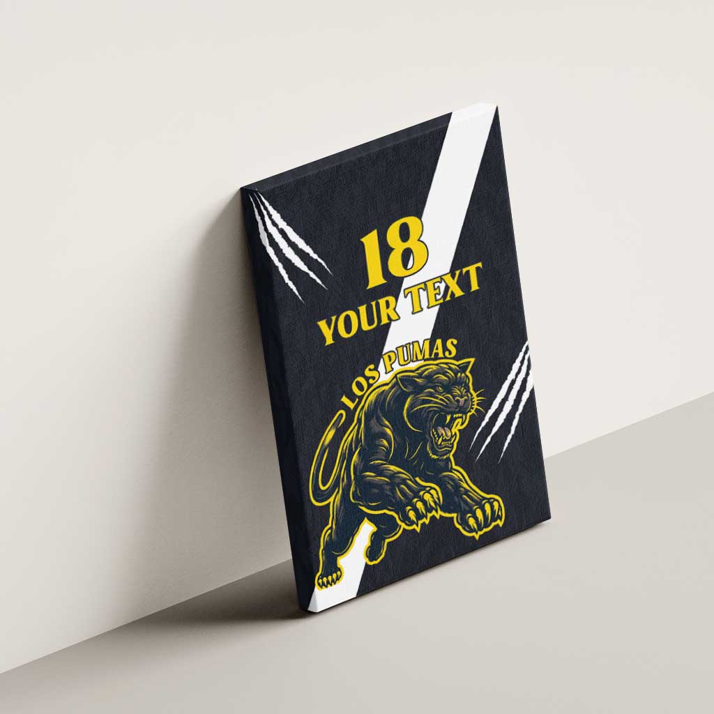 Custom Argentina Rugby Canvas Wall Art Pumas Mascot - Wonder Print Shop