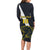 Custom Argentina Rugby Family Matching Long Sleeve Bodycon Dress and Hawaiian Shirt Pumas Mascot - Wonder Print Shop