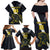 Custom Argentina Rugby Family Matching Off Shoulder Maxi Dress and Hawaiian Shirt Pumas Mascot - Wonder Print Shop