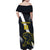 Custom Argentina Rugby Family Matching Off Shoulder Maxi Dress and Hawaiian Shirt Pumas Mascot - Wonder Print Shop