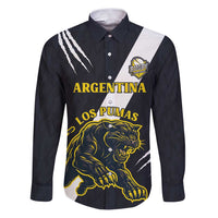 Custom Argentina Rugby Family Matching Puletasi and Hawaiian Shirt Pumas Mascot - Wonder Print Shop