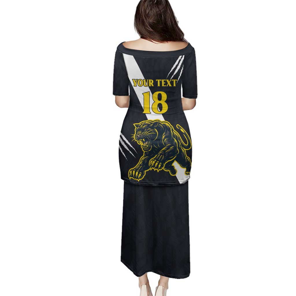 Custom Argentina Rugby Family Matching Puletasi and Hawaiian Shirt Pumas Mascot - Wonder Print Shop