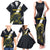 Custom Argentina Rugby Family Matching Tank Maxi Dress and Hawaiian Shirt Pumas Mascot - Wonder Print Shop