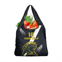 Custom Argentina Rugby Grocery Bag Pumas Mascot - Wonder Print Shop