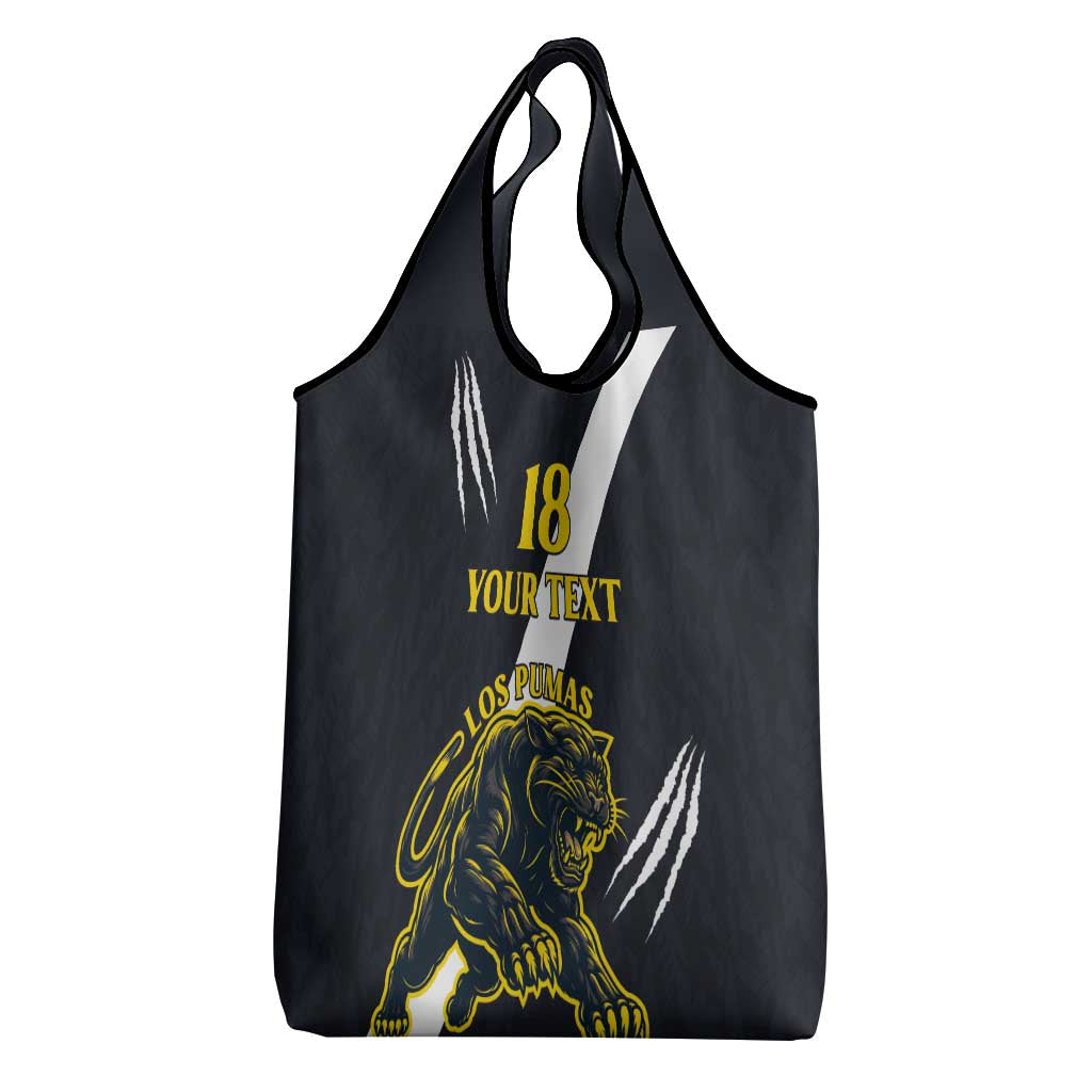 Custom Argentina Rugby Grocery Bag Pumas Mascot - Wonder Print Shop
