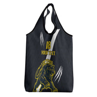 Custom Argentina Rugby Grocery Bag Pumas Mascot - Wonder Print Shop
