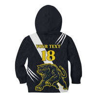 Custom Argentina Rugby Kid Hoodie Pumas Mascot - Wonder Print Shop