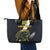 Custom Argentina Rugby Leather Tote Bag Pumas Mascot - Wonder Print Shop