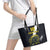 Custom Argentina Rugby Leather Tote Bag Pumas Mascot - Wonder Print Shop