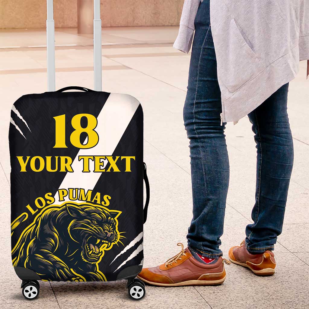 Custom Argentina Rugby Luggage Cover Pumas Mascot - Wonder Print Shop