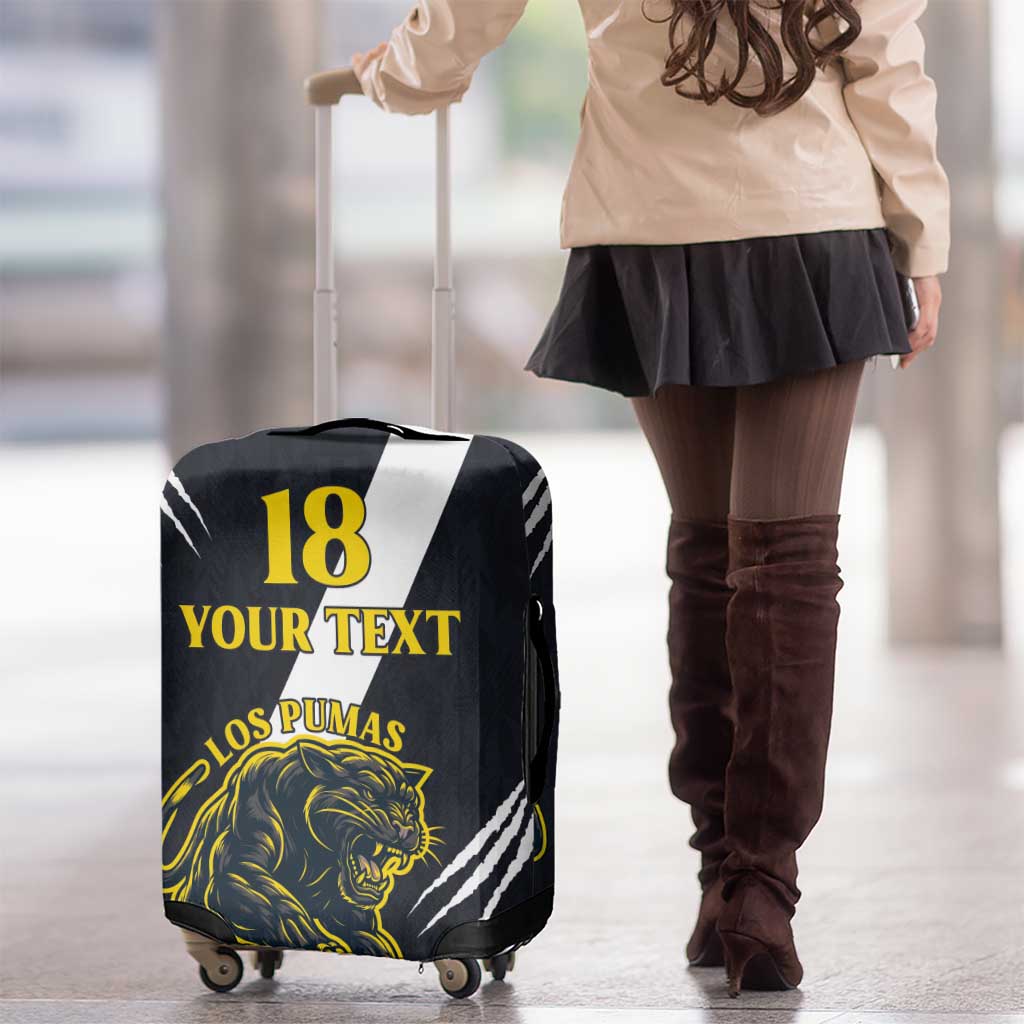 Custom Argentina Rugby Luggage Cover Pumas Mascot - Wonder Print Shop