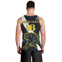 Custom Argentina Rugby Men Tank Top Pumas Mascot - Wonder Print Shop
