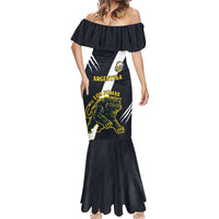 Custom Argentina Rugby Mermaid Dress Pumas Mascot - Wonder Print Shop