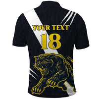 Custom Argentina Rugby Polo Shirt Pumas Mascot - Wonder Print Shop