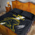 Custom Argentina Rugby Quilt Bed Set Pumas Mascot - Wonder Print Shop