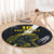 Custom Argentina Rugby Round Carpet Pumas Mascot - Wonder Print Shop