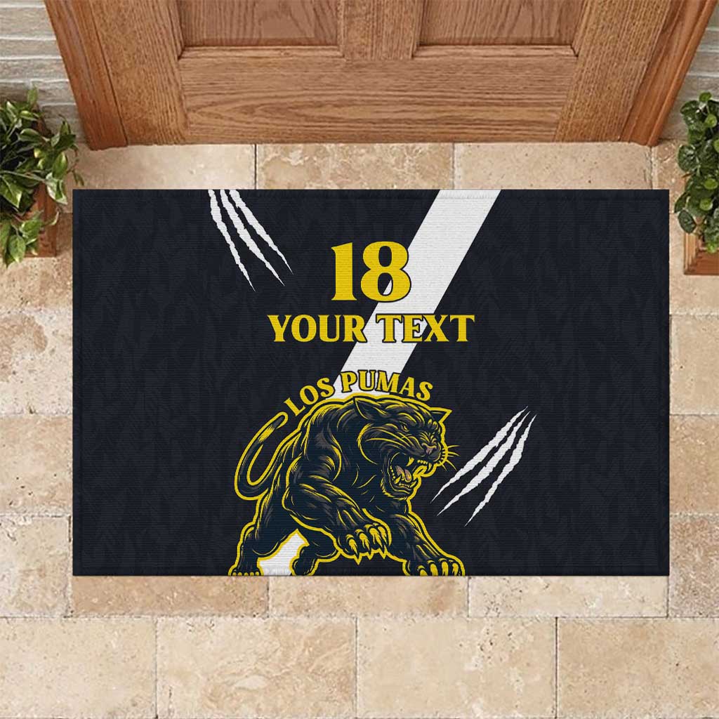 Custom Argentina Rugby Rubber Doormat Pumas Mascot - Wonder Print Shop