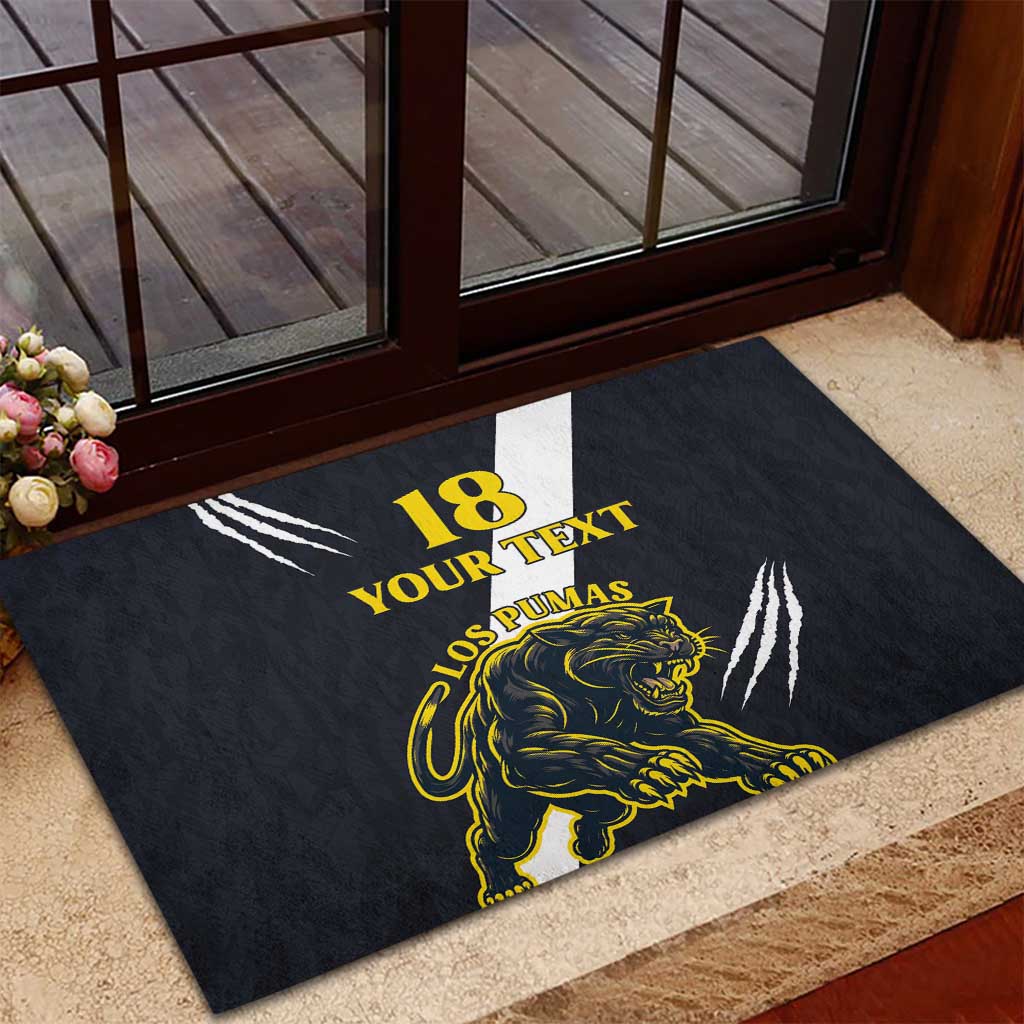 Custom Argentina Rugby Rubber Doormat Pumas Mascot - Wonder Print Shop
