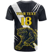 Custom Argentina Rugby T Shirt Pumas Mascot - Wonder Print Shop