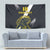 Custom Argentina Rugby Tapestry Pumas Mascot - Wonder Print Shop