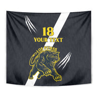 Custom Argentina Rugby Tapestry Pumas Mascot - Wonder Print Shop